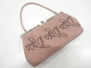 ビーズ　ハンドバッグ